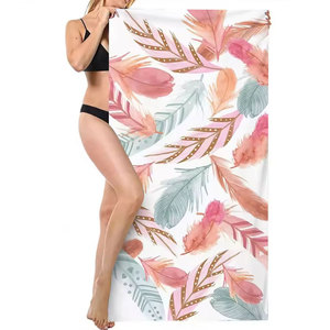 Toalla de Playa de Lujo Ligera, Toalla de Playa de Microfibra al por Mayor con Estampado Personalizado en Venta 2026 - Product Image 1