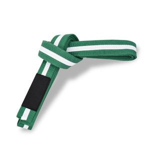 Cinturones de Artes Marciales Brasileños Populares en Oferta, Conjuntos con Franjas de Color Personalizadas, Jiu Jitsu, Taekwondo, Karate, Judo, 100% Poliéster Transpirable - Product Image 4