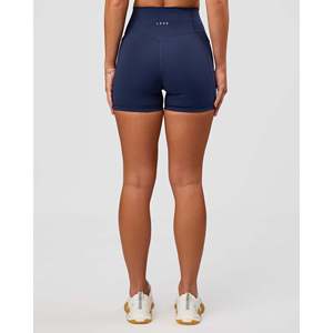 Shorts Deportivos Casuales de Cintura Ultra Alta para Mujer Fusion con Bolsillos - Product Image 2