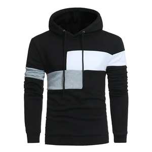 Venta al por mayor Plain Mens Streetwear Sudaderas con capucha Logotipo personalizado de peso pesado de algodón de gran tamaño para hombre Drop Shoulder Hoodies para hombres - Product Image 6