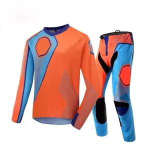 Gran oferta, traje de Motocross personalizado, traje de moto para hombres, tendencia de ciclistas, última llegada, trajes de Motocross con impresión por sublimación - Product Image 1