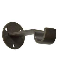 Accessoires d'extrémité pour tringles à rideaux en métal haut de gamme noirs avec des designs artistiques et uniques pour les décors intérieurs décontractés et formels - Product Image 2