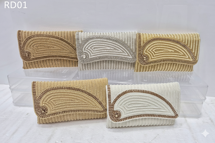 Antique Gold, White, Silver, Bright Gold, Brown