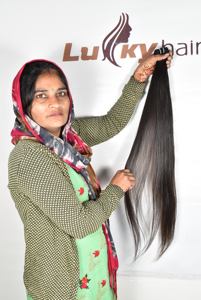 Venta al por mayor de extensión de onda recta sedosa cruda de onda natural personalizada 100% paquetes de cabello virgen crudo proveedor de cabello humano vietnamita - Product Image 2