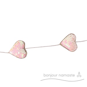 Festoso decorazione per la casa statuetta giocattolo per la stagione Baby rosa natale appeso alla parete con il cuore pieno di amore - Product Image 2
