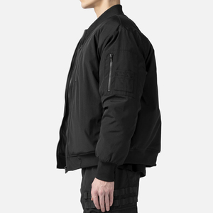 Chaquetas bomber para hombre, ropa de calle, suministro directo de fábrica, OEM, venta al por mayor - Product Image 3