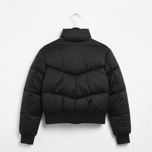 Women Winter Puffer <b>Jacket</b> Long Sleeve Stylish Quilted Design <b>Lightweight</b> Warm Polyester Outerwear - Product Image 2