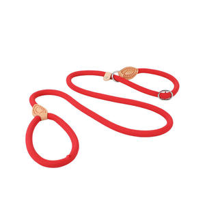 Readymade pembe butik naylon halat XXS Pet yürüyüş kayma benzersiz kurşun köpek eğitim P uzun gösterisi tasma kırmızı kordon kayma tasma döngü - Product Image 6