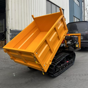 Dumper Mini traktor pembawa jejak kecil mendaki merayap dengan muatan Dumper truk <span class=keywords><strong>Crawler</strong></span> Orchard taman Dumper Transporter - Product Image 5