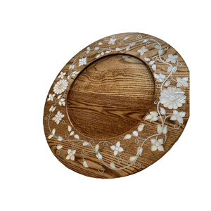 Plateau en forme de Rectangle plateau de service de chocolat de haute qualité plateau de Ramadan en bois fabriqué au vietnam - Product Image 4