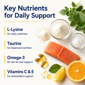 Gel de L-Lysine pour chats sous marque privée – Stimulateur immunitaire, Soin des voies respiratoires et des yeux, Supplément avec vitamines et zinc 60ml - Product Image 3