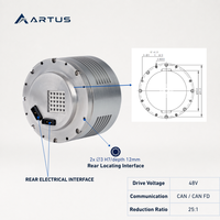 Actionneur de joint robotique planétaire 20 Nm 86 mm CAN/CAN FD Module de joint intégré APM-086-060-R25 pour robots humanoïdes et industriels