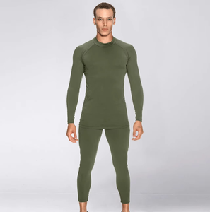 Conjunto de Compresión Deportivo para Hombre con Logotipo Personalizado, 2 Piezas, Ropa de Yoga, Absorbe la Humedad, Antiolor - Product Image 1