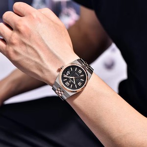 นาฬิกาข้อมือผู้ชาย Homme Original Pagani Design YS027 แบรนด์หรู ระบบออโตเมติก ตัวเรือนสแตนเลส สตีล นาฬิกาจักรกลรุ่นใหม่ - Product Image 5