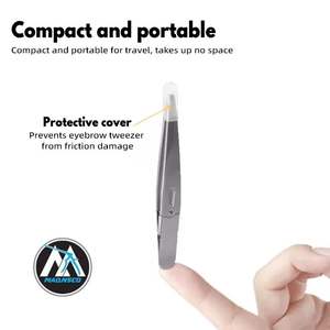 Premium <b>Delicate</b> Beauty Tool New <b>Condition</b> Stainless Steel Tweezers - Product Image 3