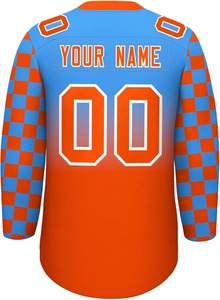 Vente en gros OEM ODM impression par sublimation logo personnalisé uniformes de l'équipe légers et respirants maillot de hockey sur glace de qualité professionnelle - Product Image 2