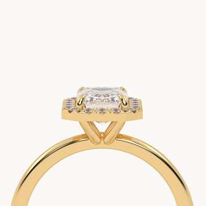 Bague de fiançailles Hudson en or 14 carats avec diamant cultivé en laboratoire - Product Image 3