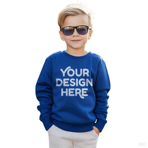 Vente en gros de vêtements pour enfants en plein air en pur coton costumes de jogging jogging avec motif de logo personnalisé survêtement pour enfants ensembles de survêtement - Product Image 4