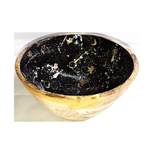 Vaisselle en bois pour servir des aliments Bol poli avec finition naturelle pour restaurant et fête - Product Image 5