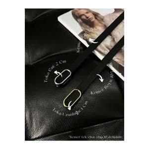 2-Piece Imported Thin <b>Belt</b> with <b>Buckle</b>, Trouser <b>Belt</b>, Shirt <b>Belt</b>, Jacket <b>Belt</b> - Black - Gold & <b>Silver</b> - Product Image 1