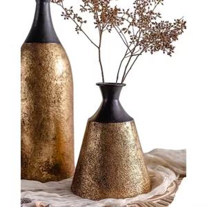 Copper Vase Decorative Flower Vase For Home Living Room Table Office Interior Traditional Decor - Product Image 6
