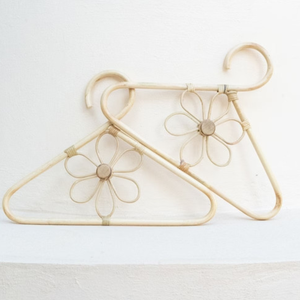 Nouveau design artisanat rotin enfants vêtements cintres en toute sécurité à partir de fibres de rotin naturel de qualité supérieure de l'usine de gros - Product Image 1