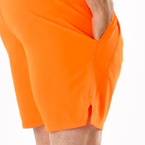 Pantalones Cortos Casuales de Malla de Poliéster Personalizados de Alta Calidad para Hombre, Transpirables, con Cordón Ajustable y Estampado Sólido - Product Image 6