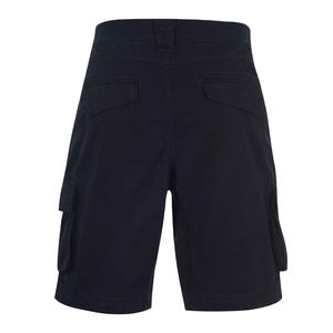 Shorts cargo en toile pour homme, mélange coton et polyester, taille élastique, respirant, séchage rapide, résistant au vent, shorts décontractés pour les voyages - Product Image 1
