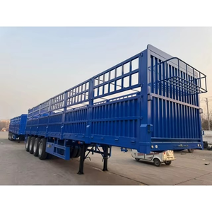 Remolque para Ganado de 4 Ejes, con Barandas Altas, para Transporte de Ganado, Semirremolque de Acero, Capacidad de Carga de 20001-25000 kg, Venta al Por Mayor - Product Image 6