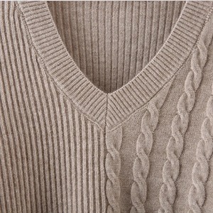 Femmes col en v irrégularité pull pull taille haute ample jambe large pantalon tricoté 2 pièces ensembles automne hiver mode ensemble - Product Image 2