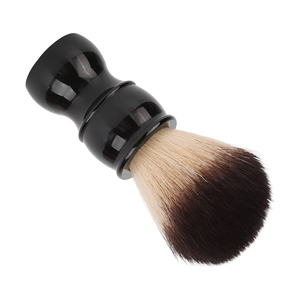 Empaquetado personalizado, mango de madera, cerdas de pelo de tejón, afeitado húmedo clásico para hombres, uso de salón profesional, Color personalizado de alta calidad - Product Image 3