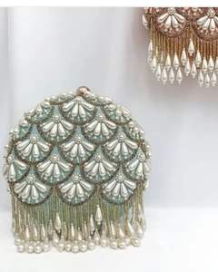 กระเป๋าถือปักลายไม่ซ้ำใครสไตล์โบฮีเมียนกระเป๋าถือคลัทช์มือกระเป๋าซับในดีไซน์แฟนซีขายส่ง - Product Image 6