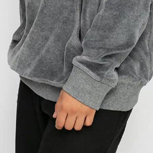 Sweat à capuche pour homme style pull, streetwear, effet délavé, 100% coton, léger, séchage rapide, respirant, logo personnalisé - Product Image 3