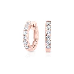 Boucles d'oreilles en diamant solide 10K de laboratoire, prix de gros, coupe ronde brillante, certifiées IGI, VVS2, couleur E, fournisseur de bijoux fins - Product Image 5