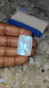 พลอยมูนสโตนธรรมชาติอัญมณีทรงหลังเบี้ยแท้สำหรับทำเครื่องประดับอัญมณี - Product Image 6