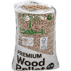 Granulés de bois de pin EN Plus-A1 Classe A1 6 mm DIN+ et ENplus A1/A2 (Granulés de bois approuvés BSL en sacs de 15 kg à vendre) - Product Image 6