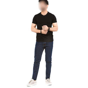 New Fashion Men Skinny Jeans Denim Biker Pocket Stretch Work <b>Pants</b> Denim <b>Pant</b> for Men - Product Image 2