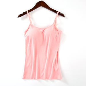 Top Corto Informal Básico sin Mangas para Mujer, Top de Tirantes con Cuello Redondo y Espalda Cruzada, Top de Canalé - Product Image 2