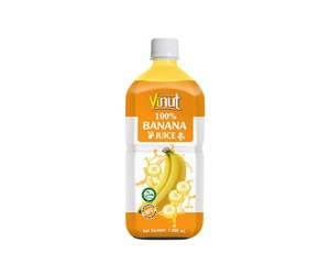1L 100% puro refresco jugo de fruta sabor a plátano listo para enviar, muestra gratis hecha en la fábrica de Vietnam (OEM, ODM) - Product Image 1