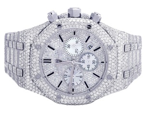 2024 Luxury Handmade Design <b>Watch</b> Premium Custom High Quality GRA Certified VVS Moissanite Fashion Antique Business 20mm - Product Image 4