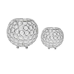 Hot Sale Glass Crystal Decoration <b>Small</b> <b>Candle</b> Holder Glass Bowl Available at Bulk Quantity - Product Image 1