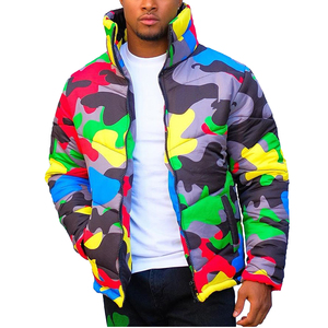 Venta caliente de calidad superior colorido camuflaje abajo burbuja chaqueta elegante Softshell Parka bombardero chaqueta y abrigo chaquetas tácticas - Product Image 2