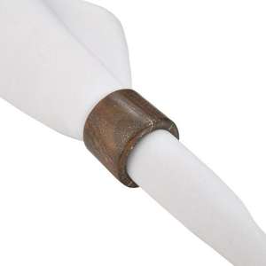 Servilleteros de madera natural con tallas intrincadas para una elegancia rústica e ideales para bodas o cenas. - Product Image 4