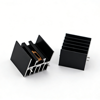 Dissipateur thermique en aluminium extrudé 6063 T5, 30(L)*30(H)*30(Prof) mm, profilé en aluminium à grande surface