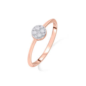 แหวนเพชรโรสโกลด์ Forever Grace - สไตล์ลำลอง - Product Image 4