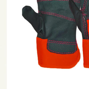 Gants de travail en cuir pour meubles multicolores Gants de travail pour gréeurs canadiens Travaux de construction et de menuiserie - Product Image 5