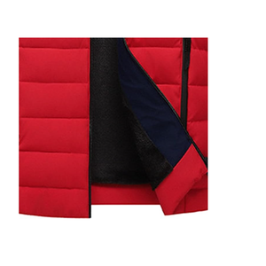 Veste en duvet de canard pour hommes de haute qualité chaude et épaisse veste bouffante coupe-vent d'hiver à capuche imperméable avec logo personnalisé - Product Image 5