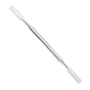 Empujador de cutículas profesional de acero inoxidable de doble cara para limpieza de uñas, herramientas de manicura y pedicura de diseño personalizado para salones de belleza - Product Image 2