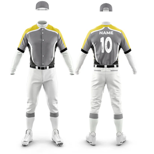 Camiseta de béisbol a rayas con estampado de poliéster 100%, uniforme de béisbol de Color personalizado, uniforme con logotipo personalizado para hombre, tarifa al por mayor - Product Image 4