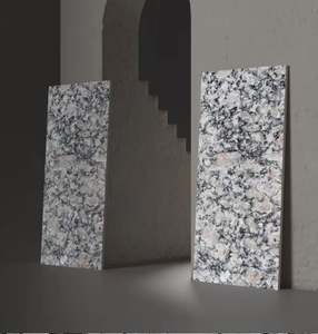 แผ่นหินแกรนิตสีขาวแผงหินธรรมชาติที่ทันสมัยสำหรับการตกแต่งภายในและภายนอก - Product Image 2
